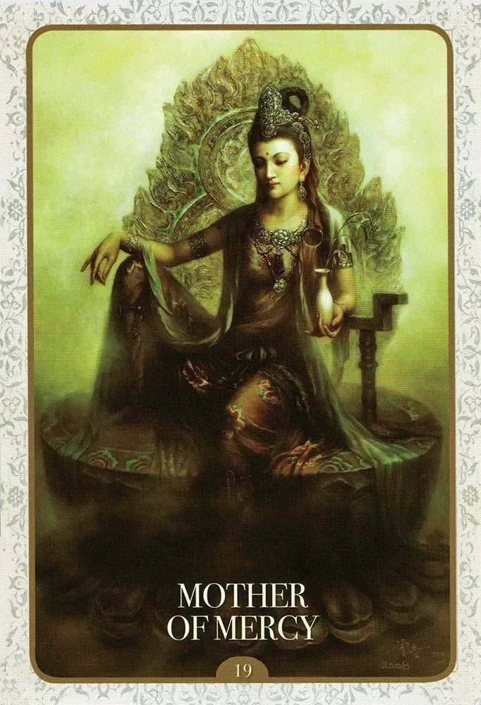 Kuan Yin Oracle Cards - Divine Guidance & Spiritual Insight for Meditation, Healing, and Personal Growth | Perfect for Tarot Readers, Energy Healers & Mindfulness Practitioners