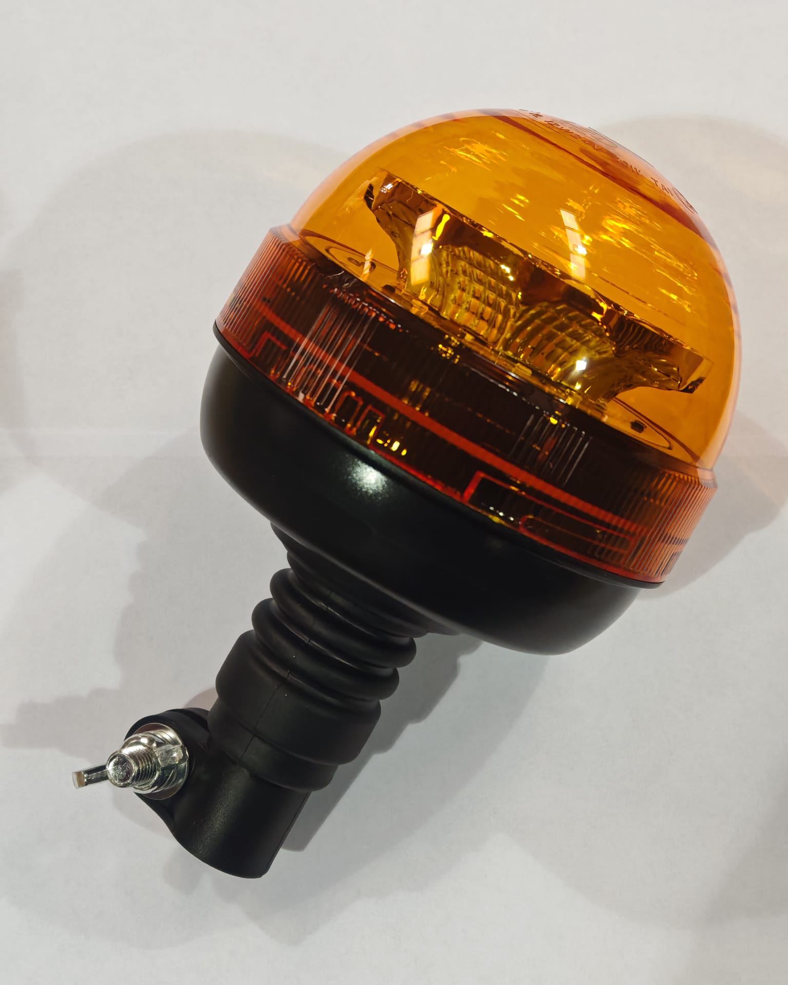 12V LED Flashing Beacon Light - High Visibility Emergency Warning Light for Trucks, Vehicles, Safety & Construction Sites