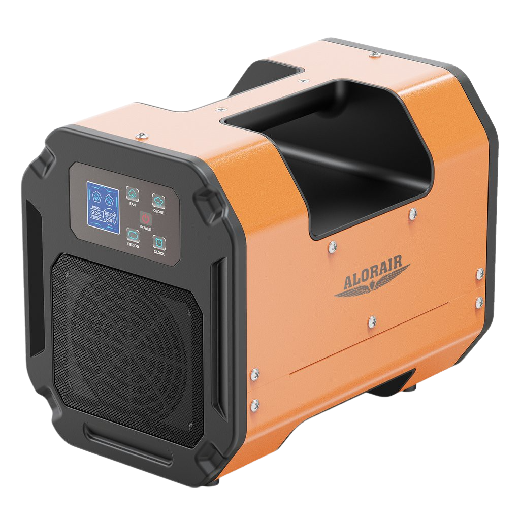 AlorAir O UVC3 Pro 15,000 mg/h Commercial Ozone Generator with Digital Display - Powerful Air Purifier for Home, Office, and Industrial Use - Eliminates Odors, Mold, and Bacteria