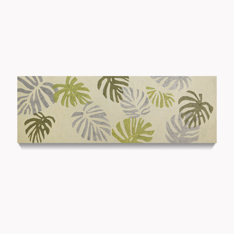 Monstera Deliciosa Original Art - Heavy Textured Contemporary Acrylic Painting on Canvas - Modern Home Decor for Living Room, Bedroom & Office Wall
