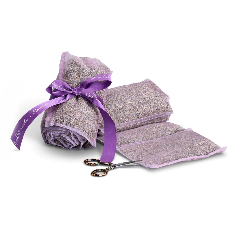 Premium Lavender Sachets by the Yard - Natural Aromatherapy for Closets, Drawers & Gift Giving | Handmade Home Fragrance Sachet Bags for Wardrobe, Linen Storage & Relaxation