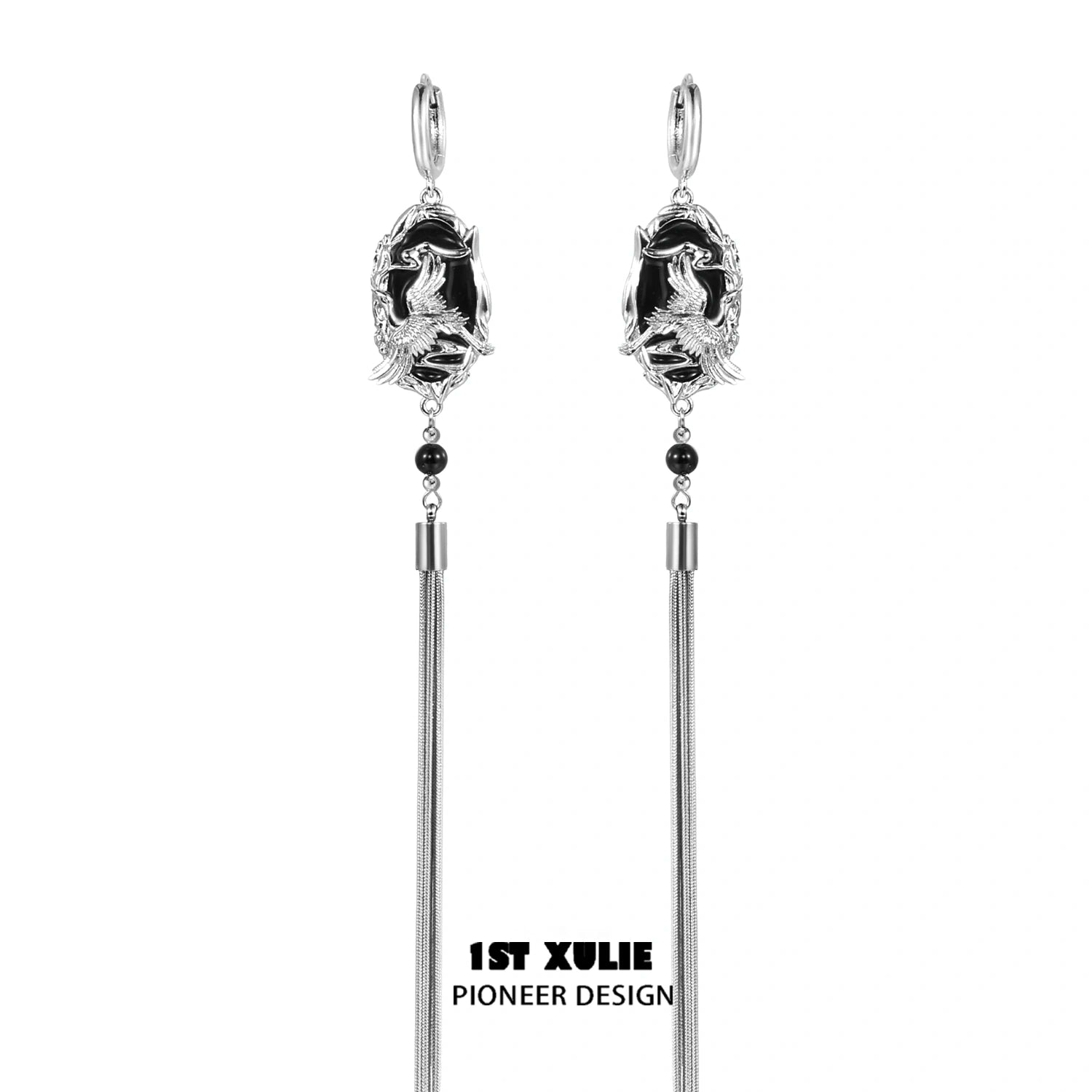18K Gold Plated Agate Tassel Earrings for Women - Elegant Dangle Drop Jewelry for Party, Wedding & Special Occasions