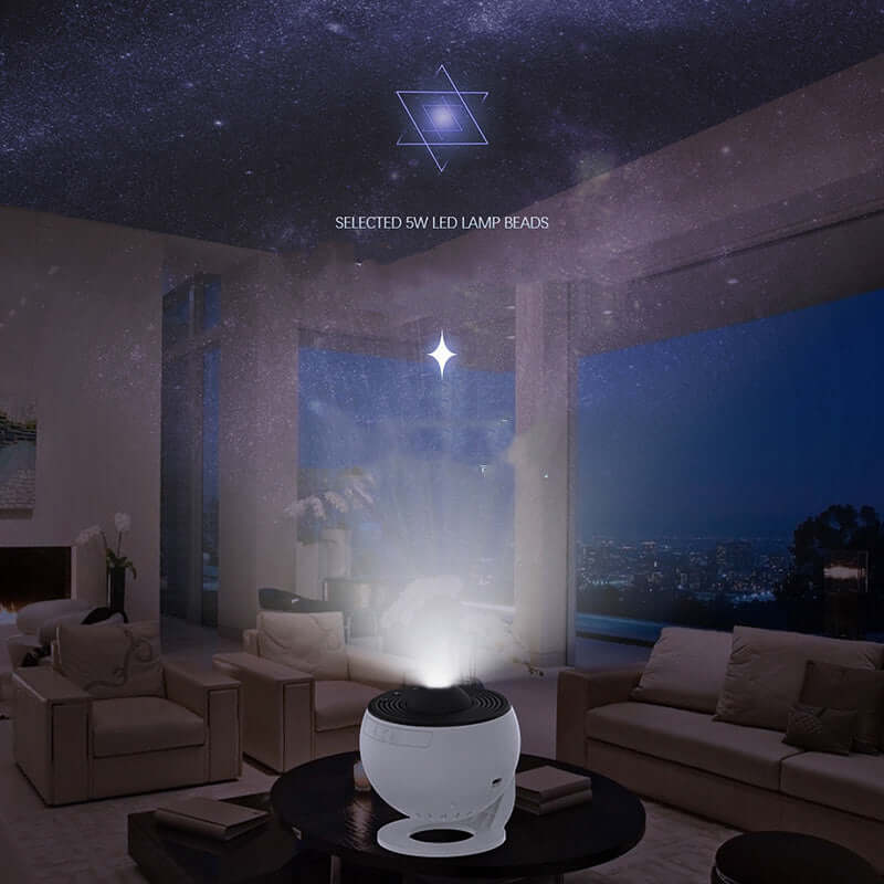 Galaxy Projector Night Light - Starry Sky LED Lamp for Kids & Adults - Perfect for Bedroom, Nursery, Party & Relaxation
