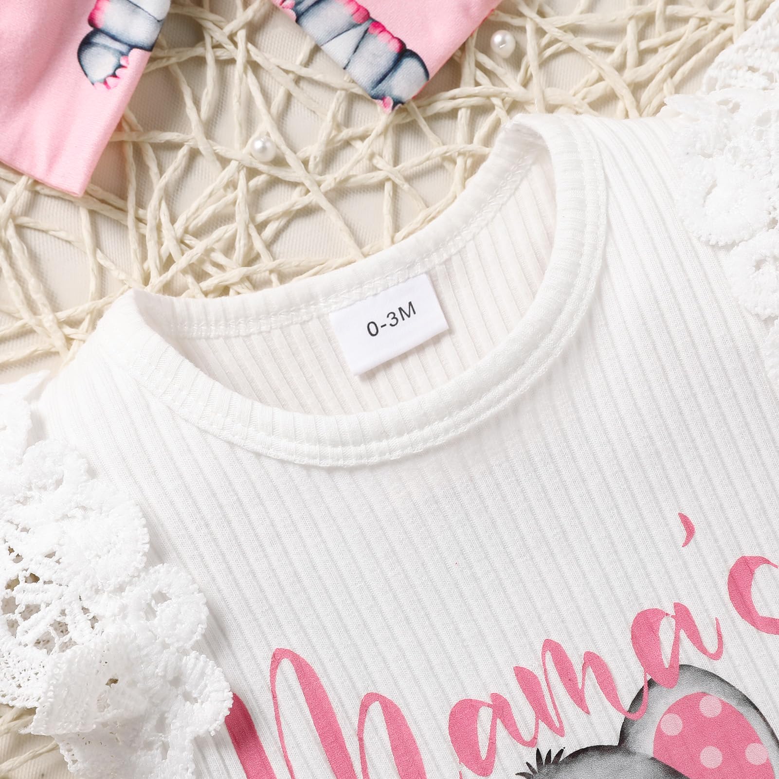 Newborn Baby Girl Clothes Set - Floral Ruffled Romper & Shorts Summer Outfit | Cute Infant Outfits for Girls | Perfect for Playdates, Photos & Special Occasions