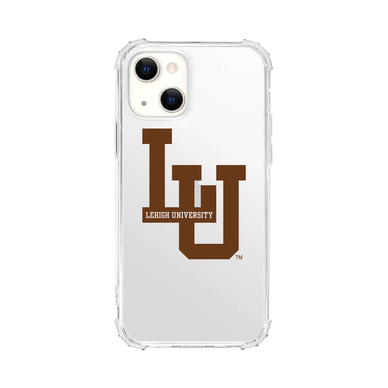 OTM Essentials Rugged Phone Case for iPhone 13 Pro Max - Shockproof Protective Cover with Reinforced Edges in Classic White | Perfect for Lehigh University Students & Outdoor Activities