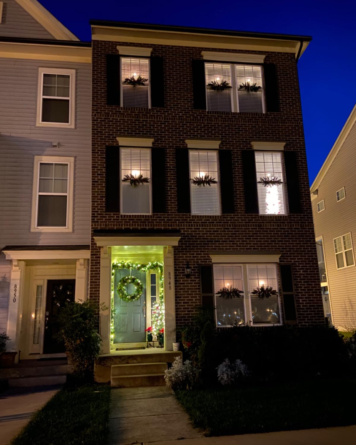 6 Pack LED Window Candles with Remote - 10