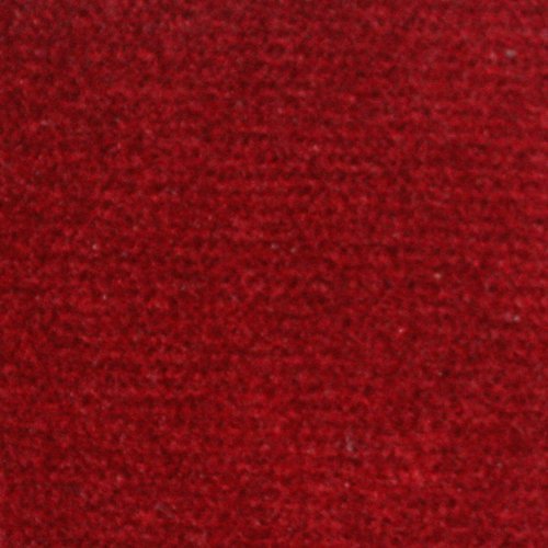 CalTrend Red Velour Seat Covers for 2006-2011 Chevrolet Impala - 40/60 Split Bench Rear Seats with Classic Insert & Trim | Perfect for Car Interior Protection & Style Upgrade