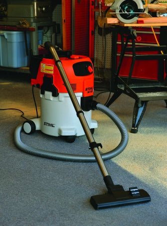 STIHL SE 122 Professional Wet Dry Vacuum Cleaner - Powerful 5.5HP Motor for Workshop, Garage & Construction Site Cleaning