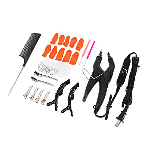 Premium Iron Connector Comb Clips for Hair Crochet - Secure & Durable Hair Extensions Accessories - Perfect for Braiding, Weaving & Styling