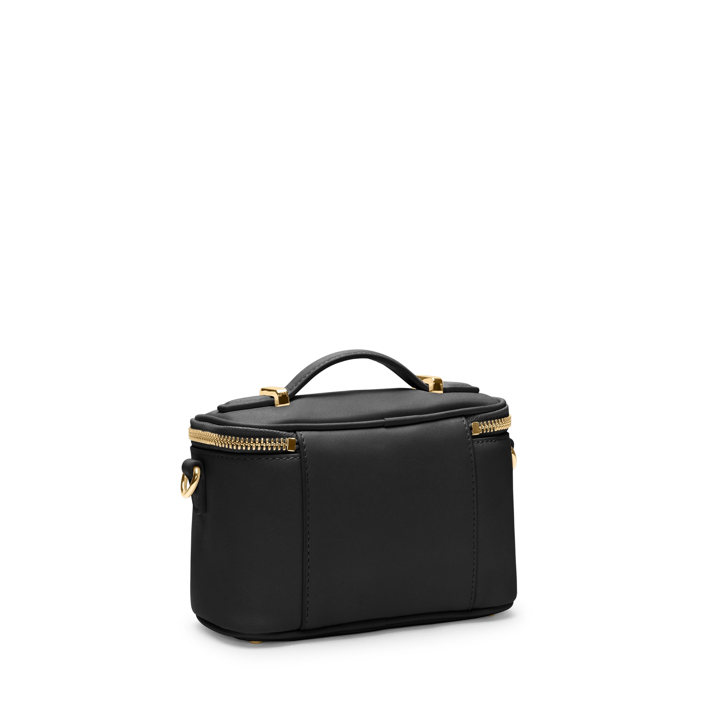 Maddie Micro Train Case Crossbody Bag - Black Onyx | Stylish & Compact Purse for Women, Perfect for Travel, Work & Everyday Use