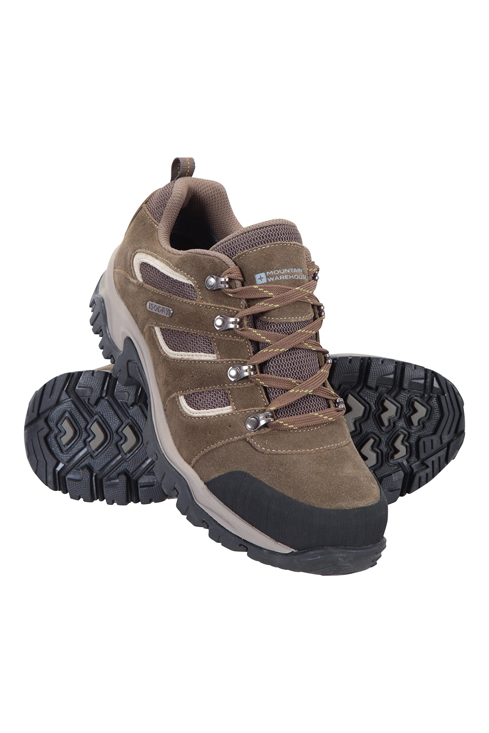 Mountain Warehouse Voyage Men's Waterproof Hiking Shoes - Lightweight & Durable for Outdoor Adventures, Trail Walking & Travel