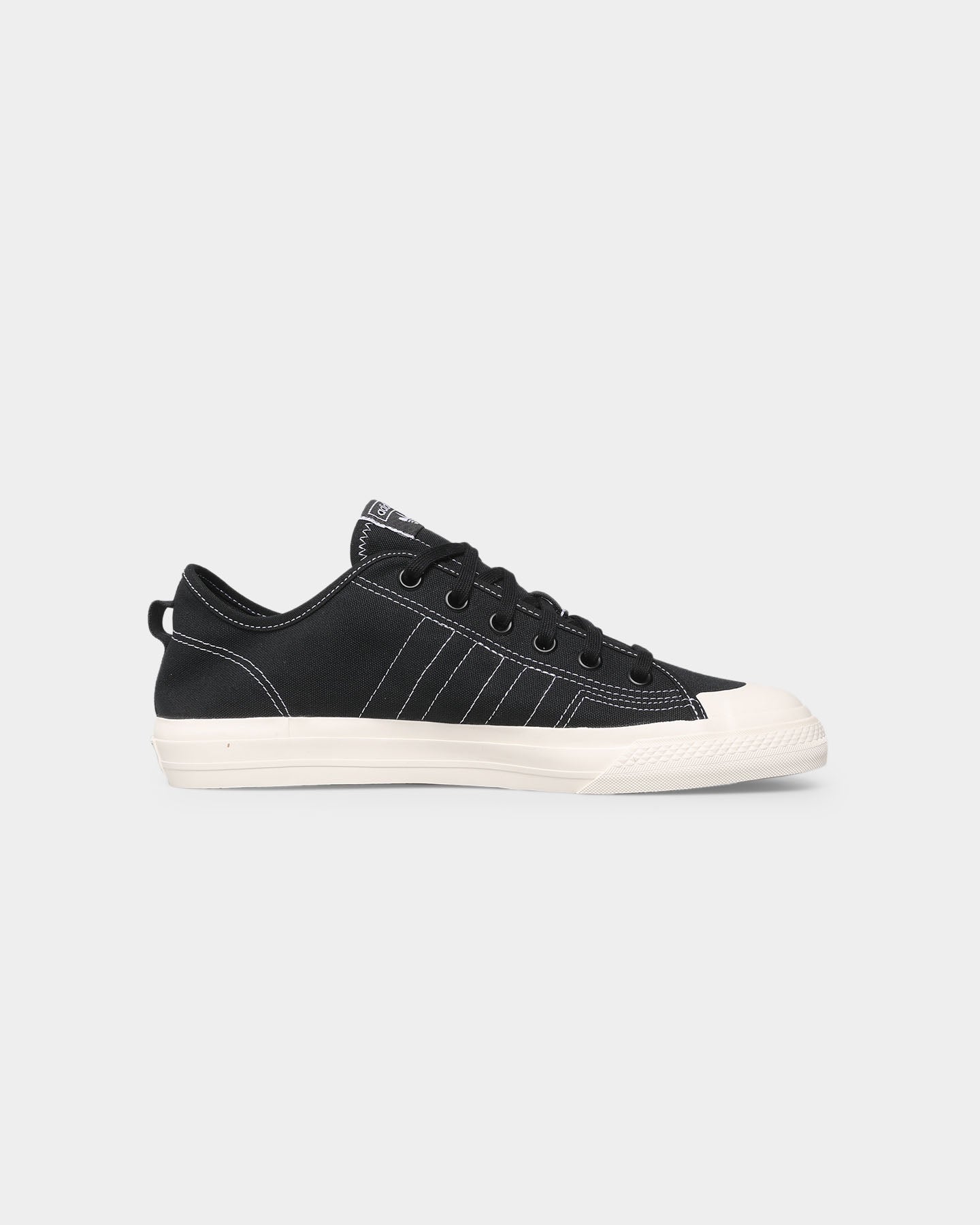 Adidas Nizza RF Core Black/Cloud White Sneakers - Men's Casual Shoes for Walking & Everyday Wear