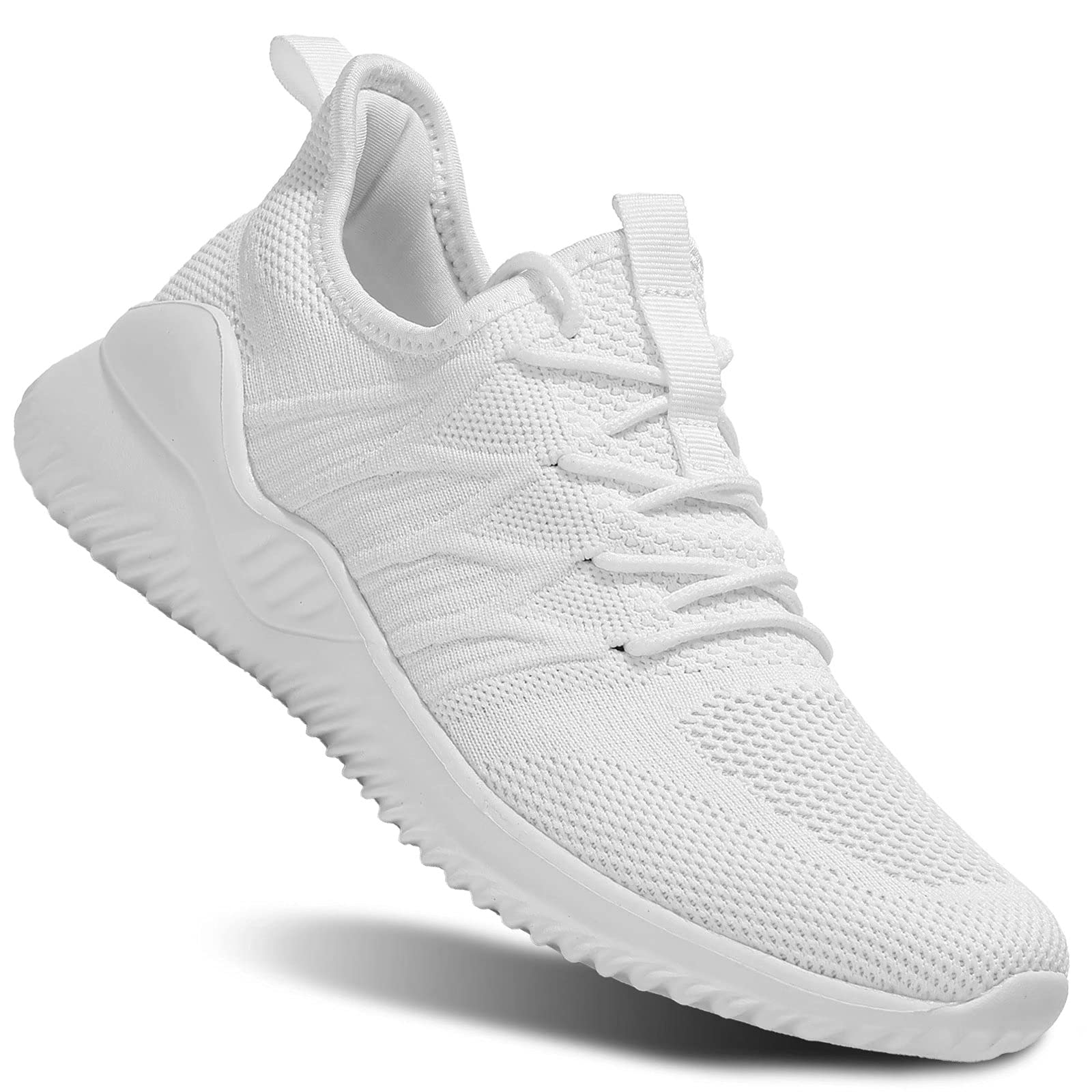 Kvovzo Men's Lightweight Sneakers - Breathable Slip-On Tennis Running Shoes for Casual Walking, Workout & Gym Training - Comfortable Cross-Trainers for Active Lifestyle | Perfect for Jogging, Gym Sessions & Everyday Wear