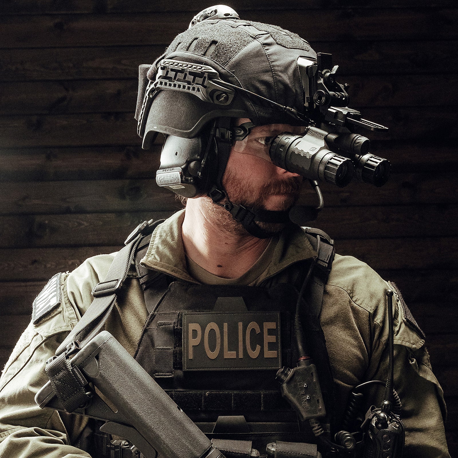 Galvion Hellbender TE Tactical Helmet - Level IIIA Ballistic Protection for Military, Law Enforcement & Outdoor Activities