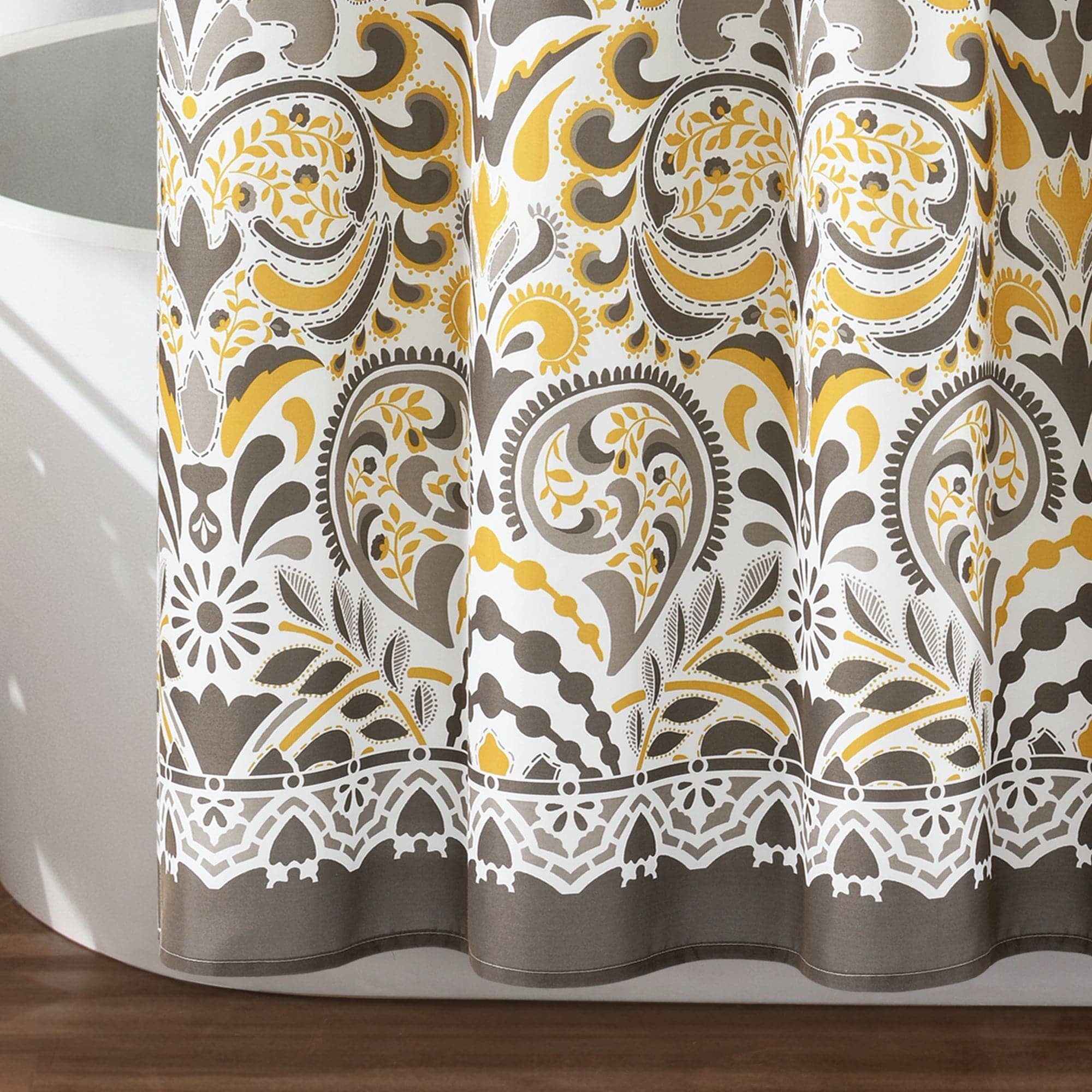 Clara Waterproof Shower Curtain - Elegant Bathroom Decor for Modern Homes | Perfect for Bathrooms, Showers & Spa Retreats