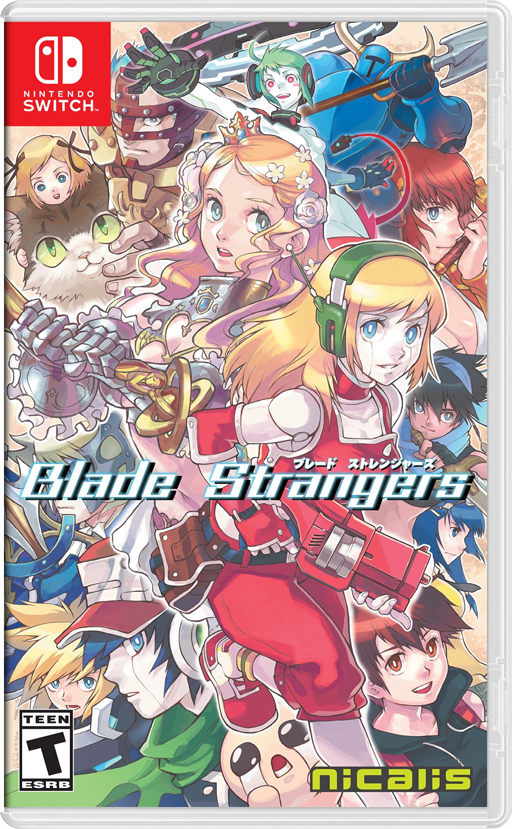 Blade Strangers - Nintendo Switch Game | Fighting Action Adventure for Kids & Adults | Perfect for Home & Travel Gaming