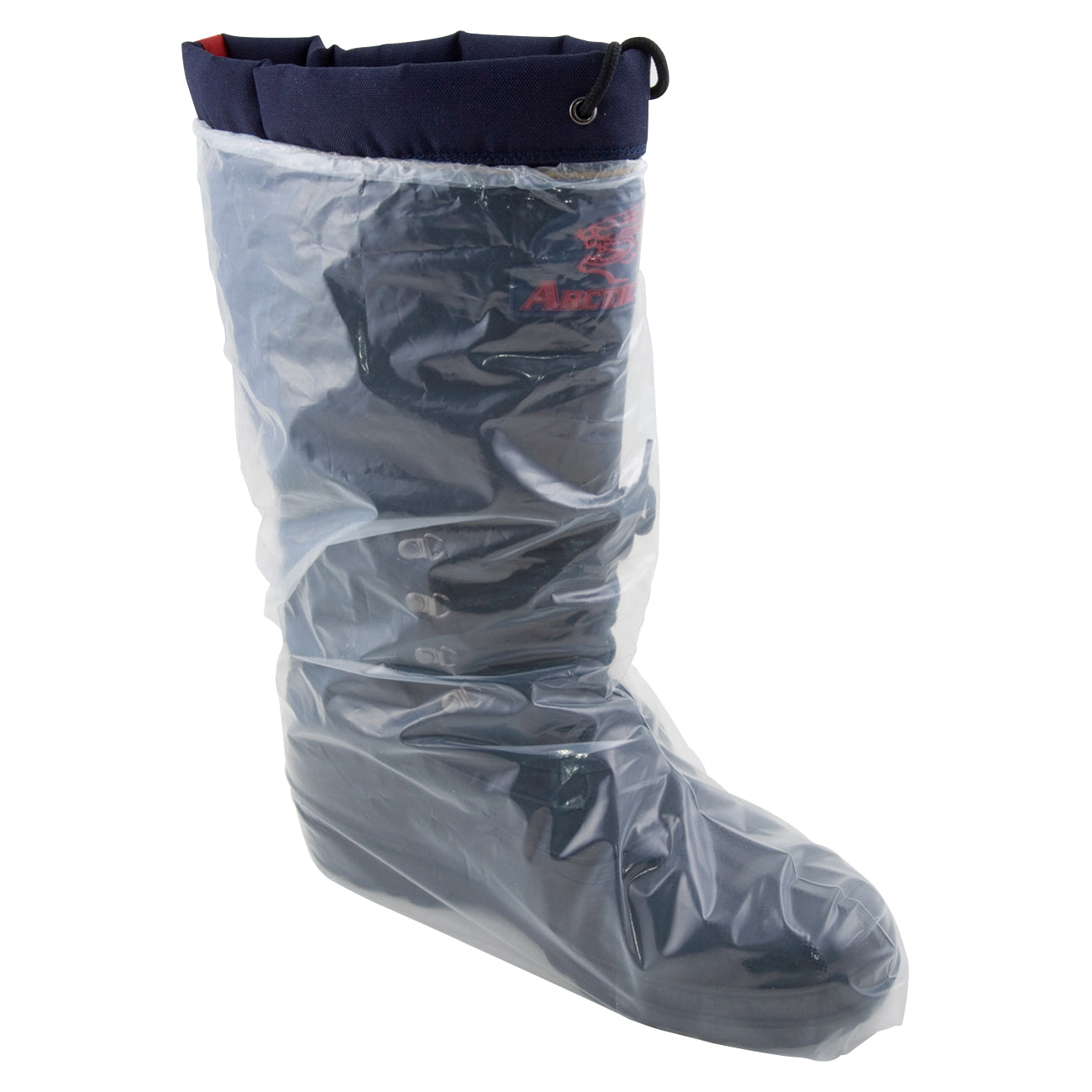 16 Pairs Clear Polyethylene Shoe Covers with Elastic Cuffs - XL Size Disposable Boot Protectors for Medical, Painting, Cleaning & Home Renovation