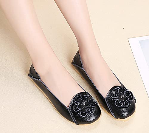 Women's Comfortable Slip-On Peas Shoes - Casual Flat Loafers for Everyday Wear | Perfect for Work, Walking & Travel