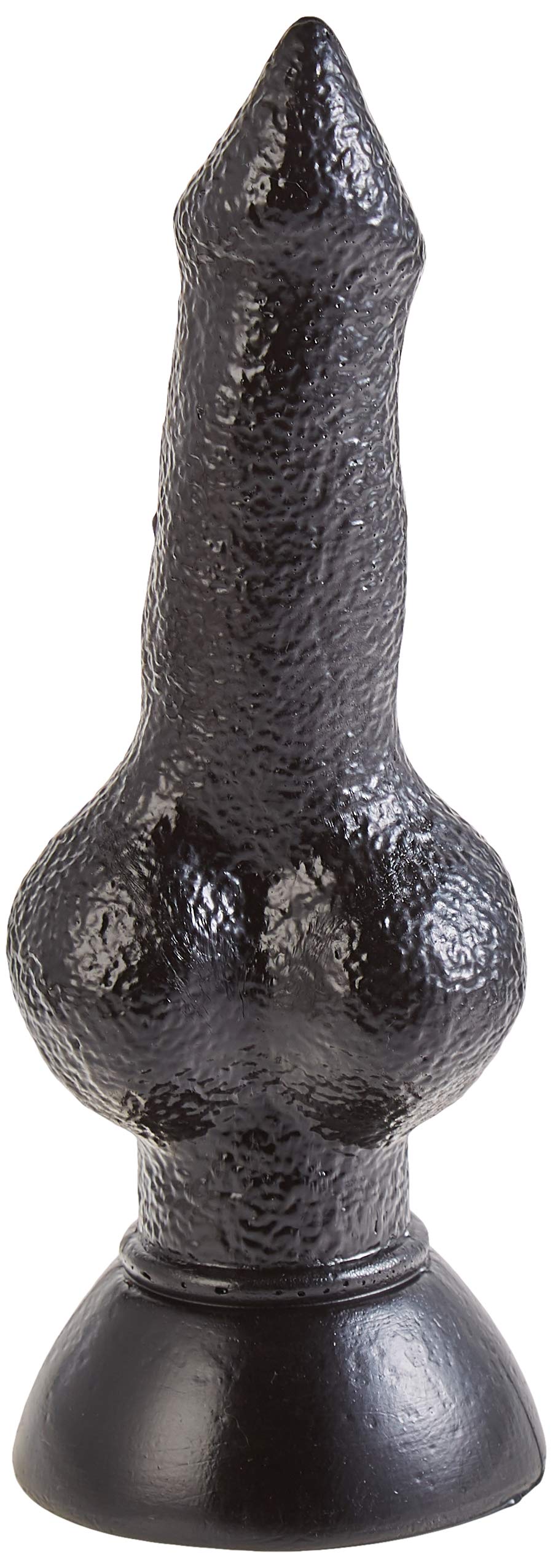 Premium HOKPLITE German Dog Dildo - 10.2 Inch Realistic Canine Penis Toy for BDSM & Fetish Play | Ultra-Soft Black Silicone | Perfect for Roleplay, Fantasy Fulfillment & Adult Playtime