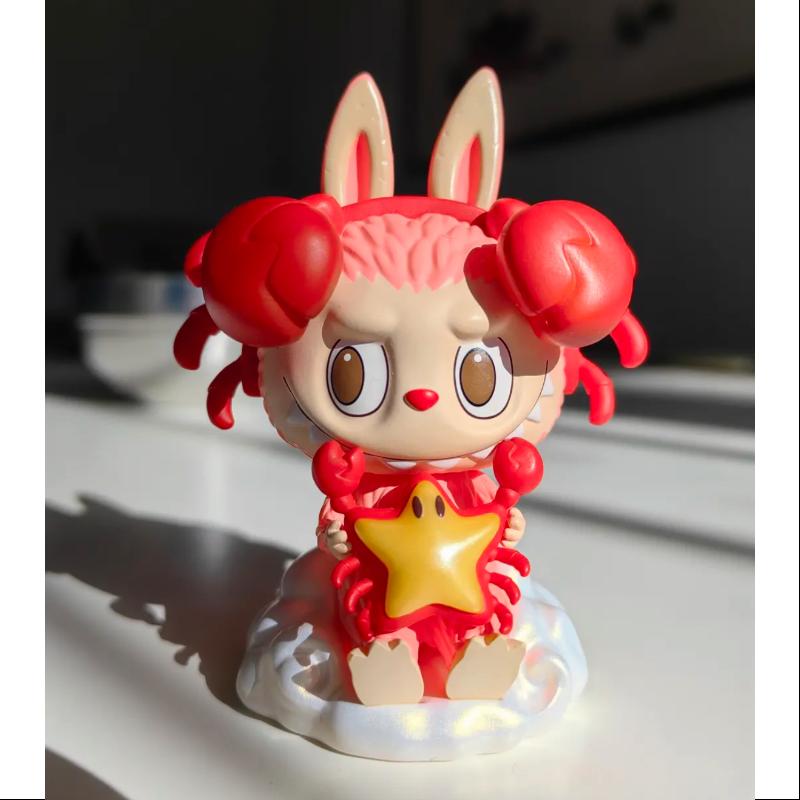 Labubu The Monsters Constellation Series Cancer Action Figure - Collectible Vinyl Art Toy for Display & Gifts | Perfect for Anime Fans, Home Decor, and Office Desk Accessories