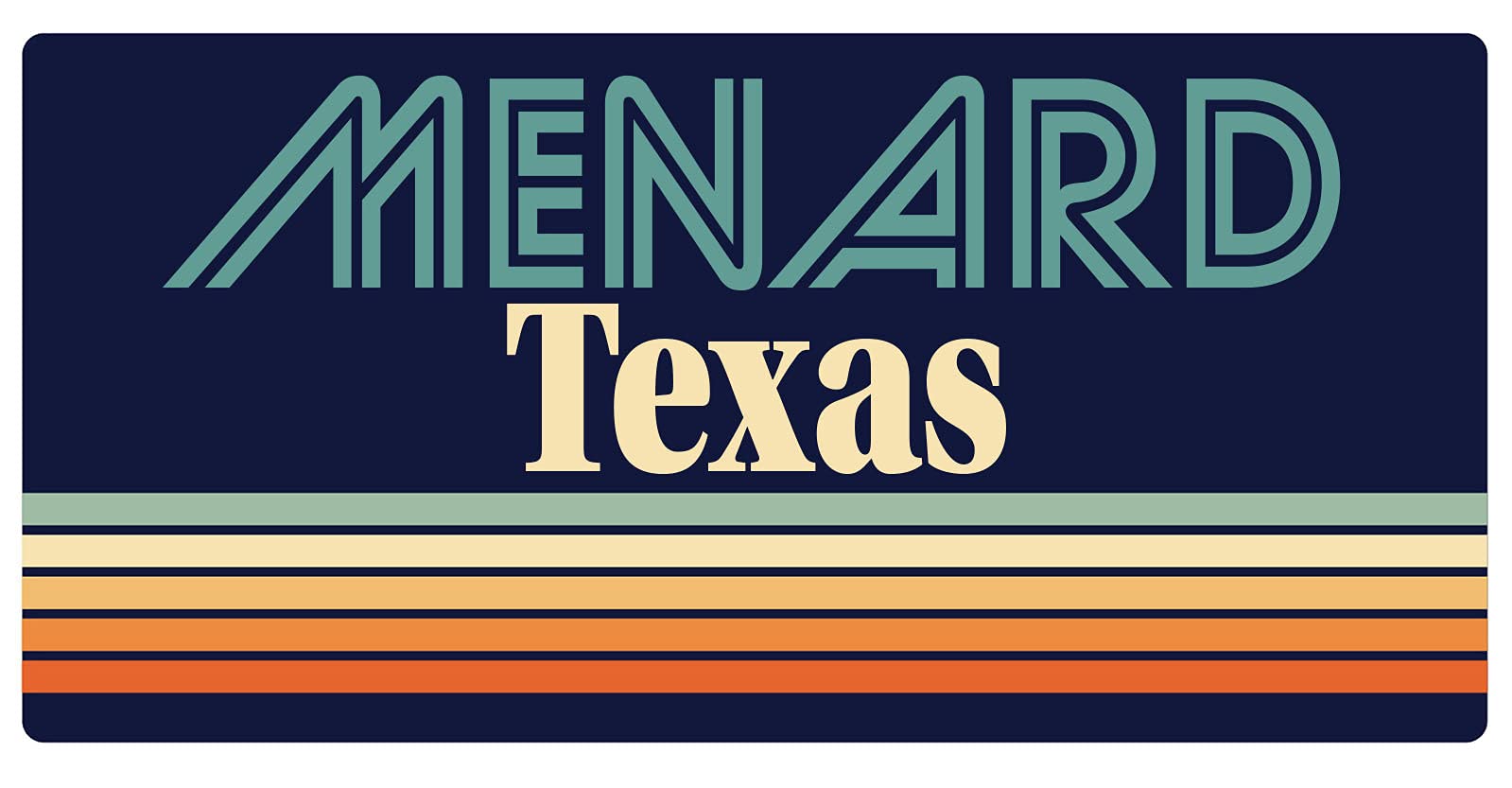Vintage Texas Fridge Magnet - 5 x 2.5 Inch Retro Design Souvenir for Refrigerators, Lockers & Metal Surfaces - Perfect for Home, Office & Travel Decor