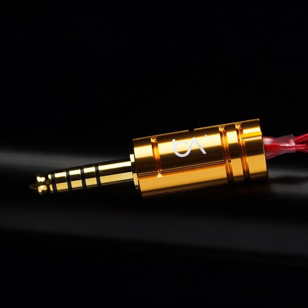 Premium Beat Audio Vermilion MKIII 4-Wire & 8-Wire Upgrade Earphone Cable - High-Quality Audio Replacement for IEMs, Perfect for Audiophiles & Music Professionals - Studio, Gaming, Travel Use
