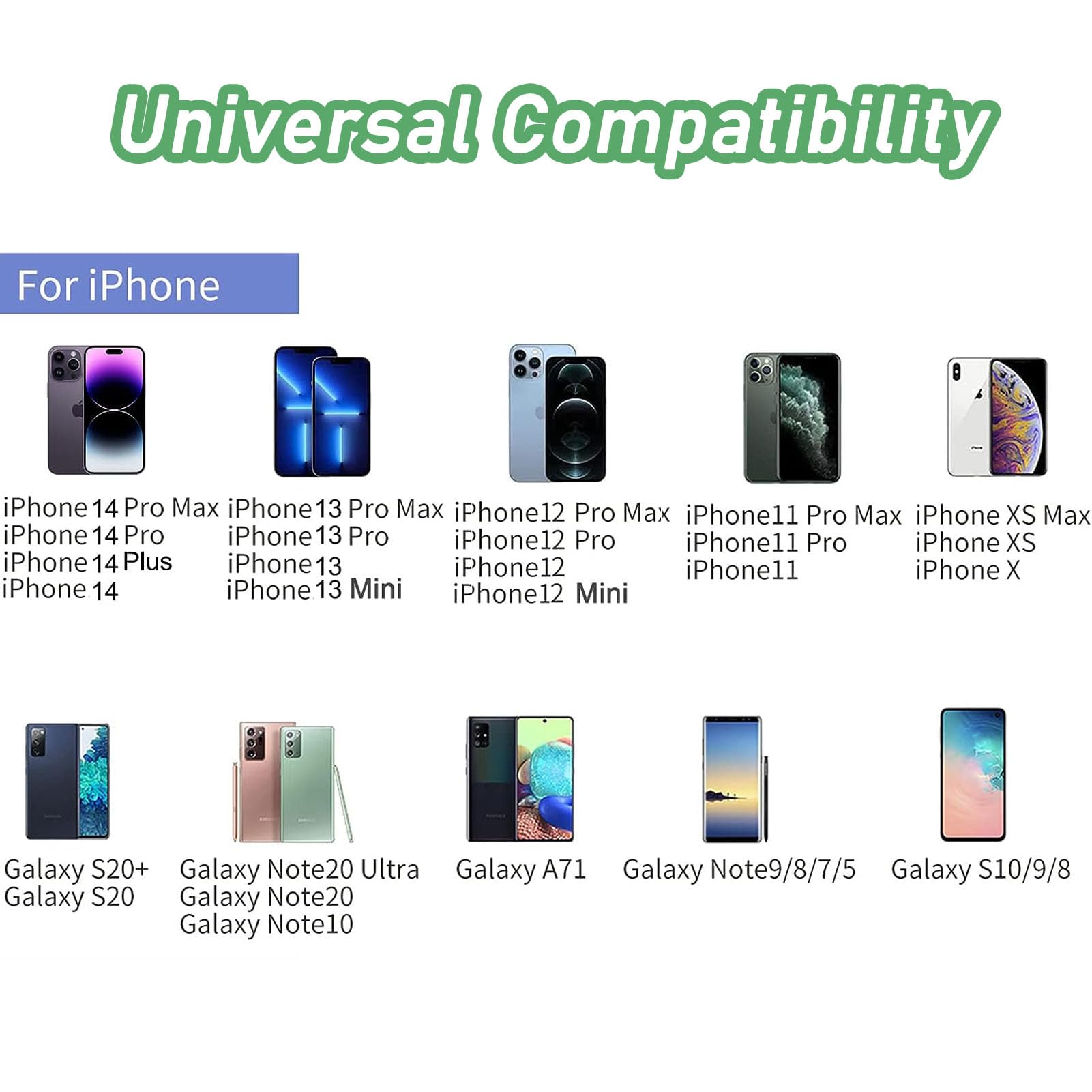 Invisible Under Desk Wireless Charger for iPhone 15/14/13 Pro Max - 15-30mm Thickness, No Sticker Needed (Includes Adapter) - Perfect for Office, Home & Gaming Setup