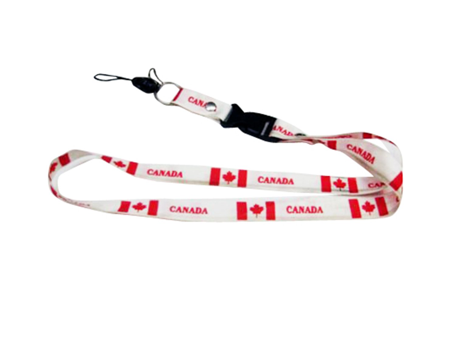 Premium Lanyard Neck Strap with Keychain & Card Holder - USA Flag Design (1-Pack) - Perfect for ID Badges, Keys, Work Security Cards & Event Passes
