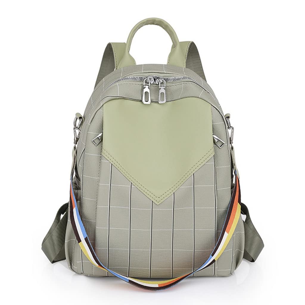 Women's PU Leather Satchel Backpack - Waterproof Large Capacity School Bag for Teenagers & Travel | Perfect for School, College, Commuting & Weekend Getaways (Color: C)