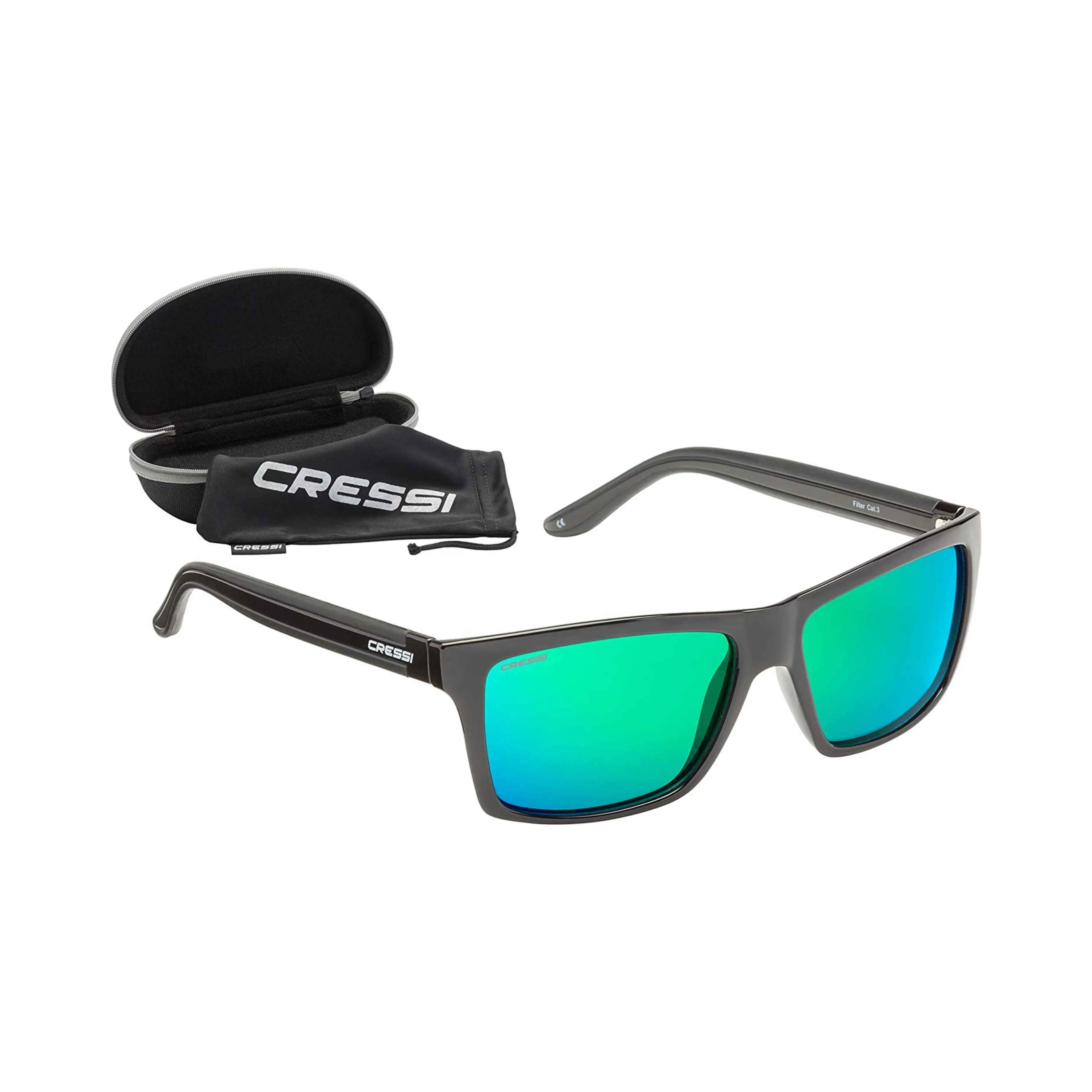 Rio Cressi Polarized Sunglasses for Men & Women - UV Protection, Lightweight & Durable - Perfect for Running, Fishing & Outdoor Activities