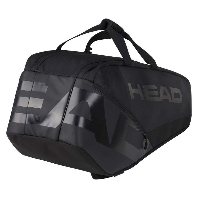 Head Pro X Legend Large 9 Racquet Tennis Bag - Black | Premium Tennis Gear for Players & Coaches | Perfect for Tournaments, Practice & Travel