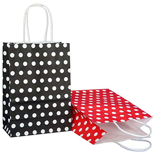Gift Bags Dot Red and Black