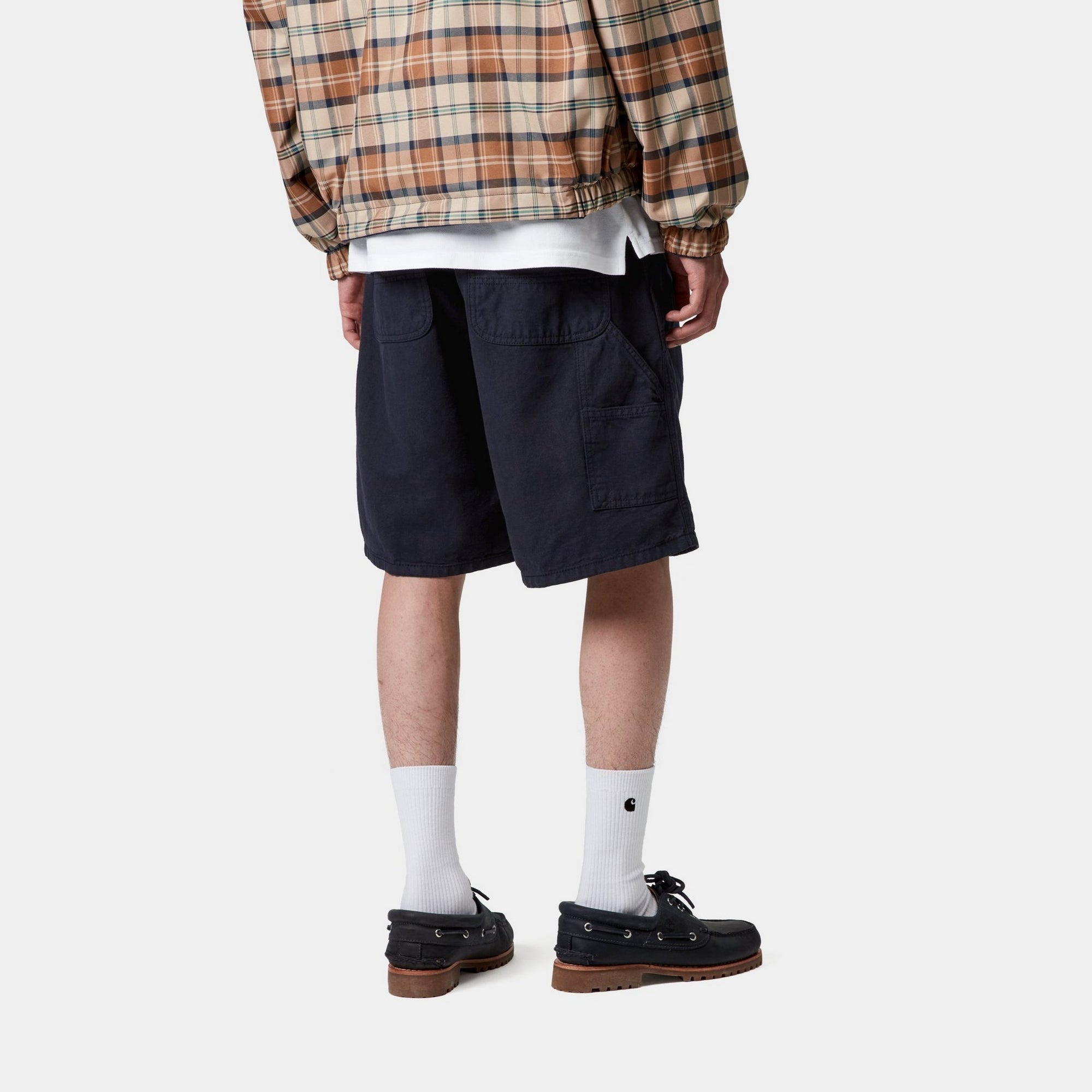 Walter Men's Single Knee Shorts - Dark Navy | Comfortable & Durable Casual Wear for Outdoor Activities, Gym, and Summer Travel