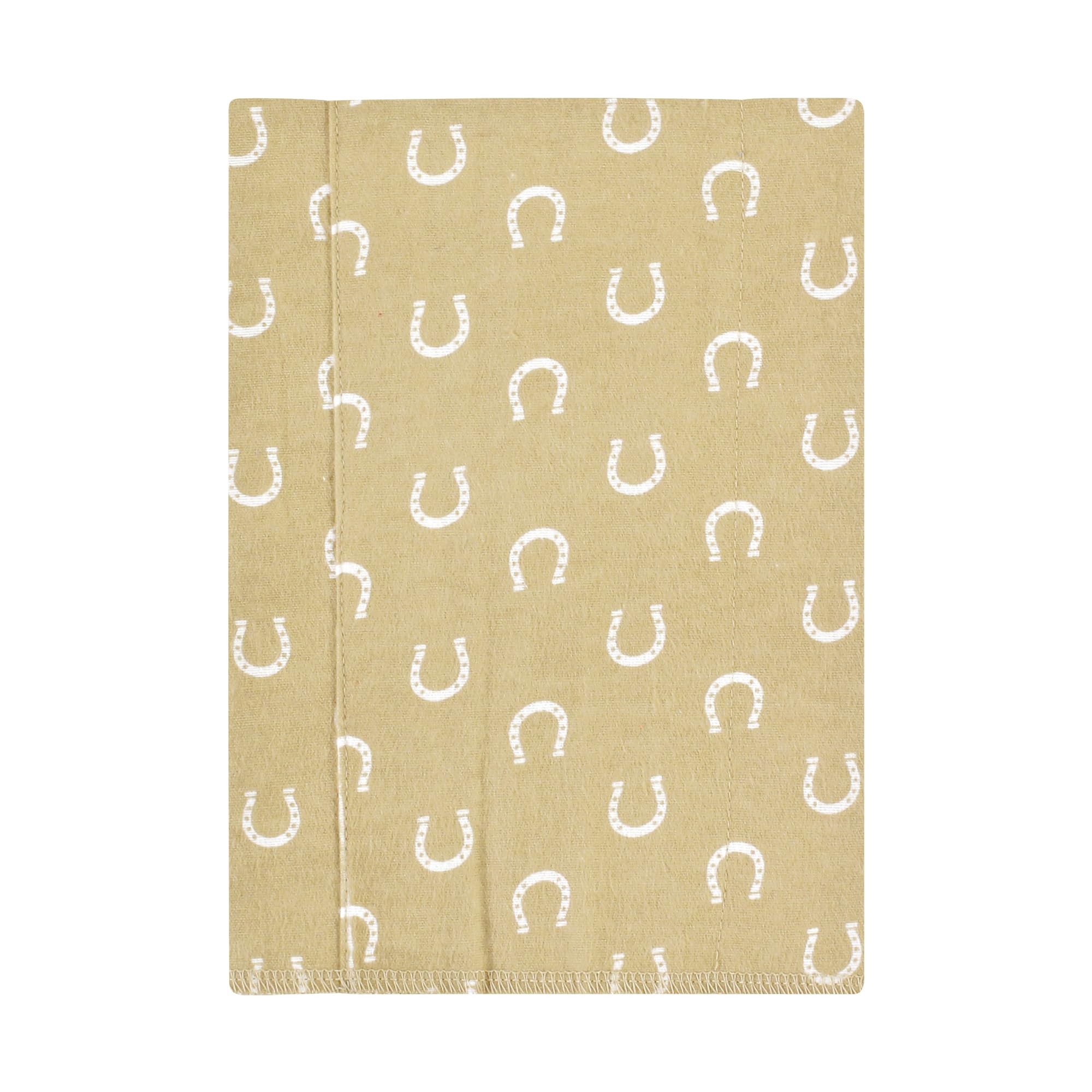 Hudson Baby Unisex Cotton Flannel Burp Cloths - Soft 4-Pack Cowboy Print for Newborns & Infants - Perfect for Feeding, Spit-Up & Diaper Changing