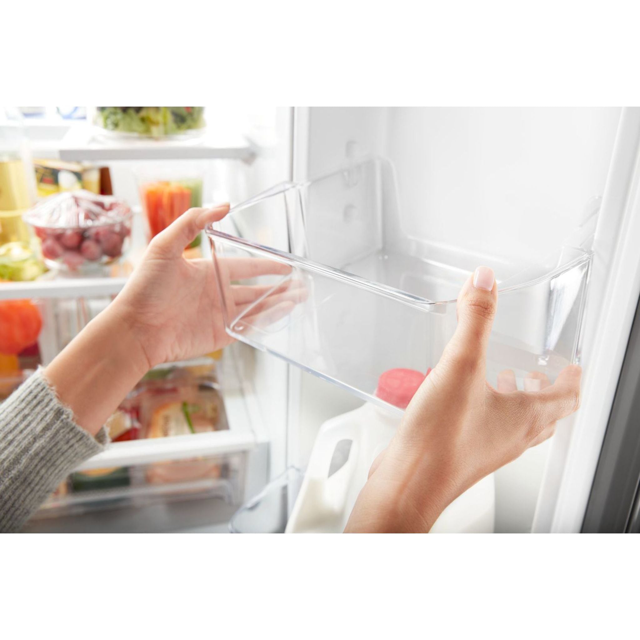Whirlpool WRF560SMHZ 36 Inch French Door Refrigerator with Stainless Steel Finish - Perfect for Modern Kitchens & Open-Concept Homes