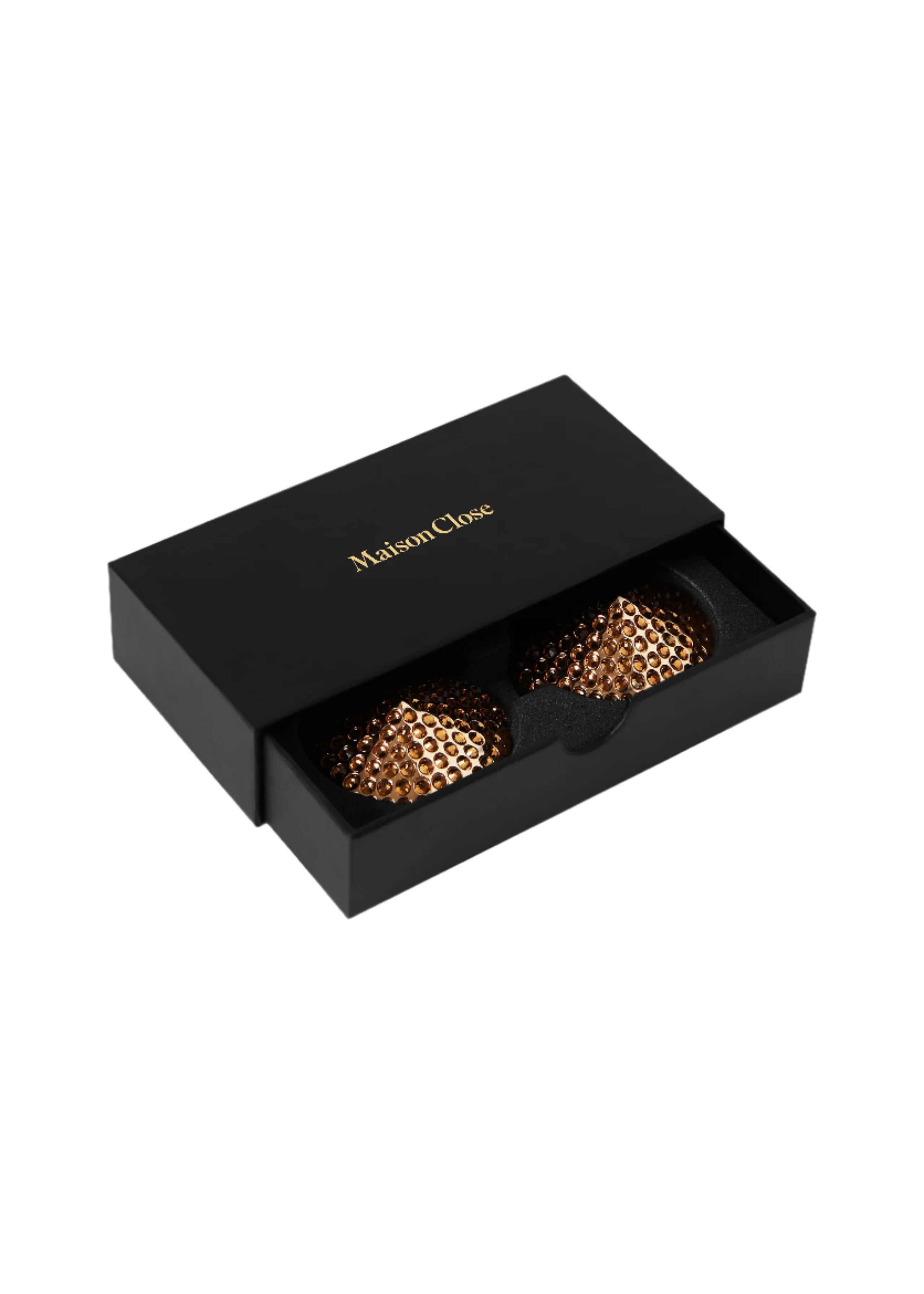 Gold Rhinestone Nipple Covers - Adhesive Pasties for Women, Reusable Fashion Accessories | Perfect for Weddings, Date Nights, and Special Occasions