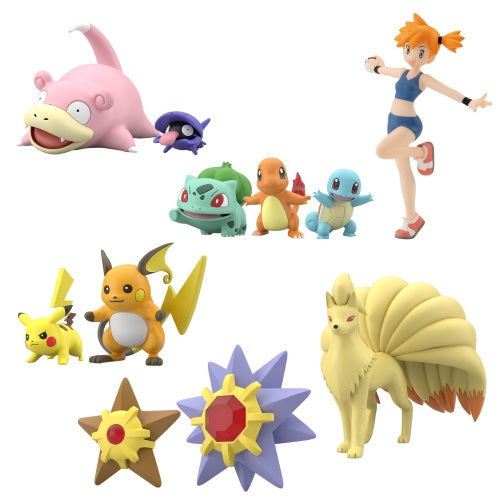 Pokemon Scale World Kanto Region Vol. 03 Bandai 1/20 Mini Figure Collection - Authentic Anime Character Models for Display, Gifts & Pokemon Fans