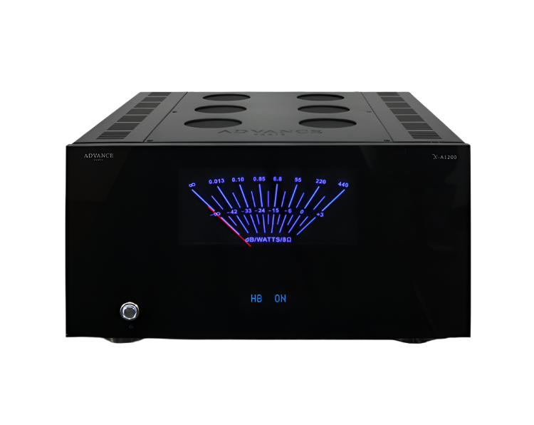 Advance Paris X A1200 High-Power Stereo Amplifier - Premium Audio for Home Theater & Music Listening