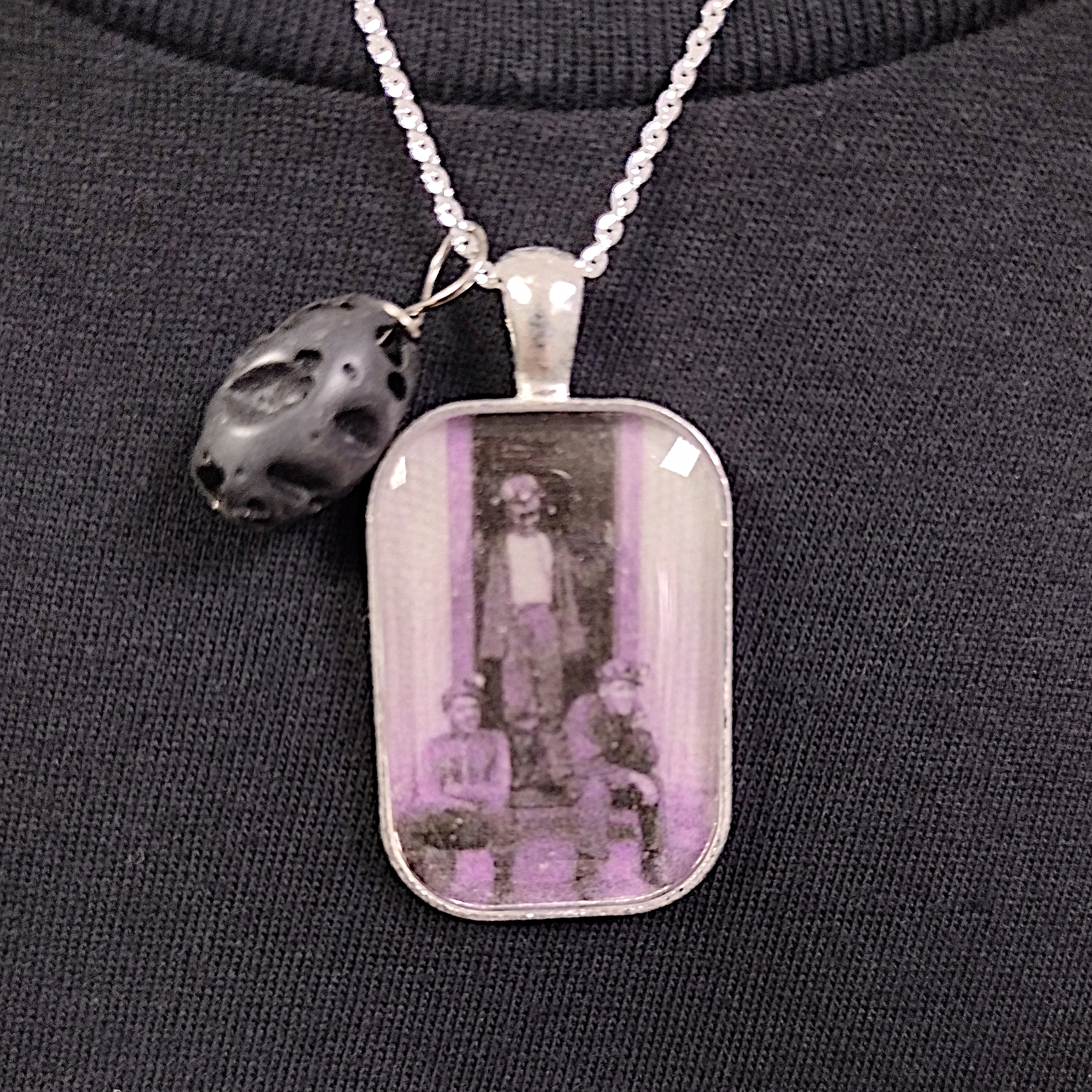 Miners at the Lamp House Necklace - Vintage Mining Inspired Jewelry for Women, Unique Handmade Pendant Necklace | Perfect for Gifts, Casual Wear & Themed Events