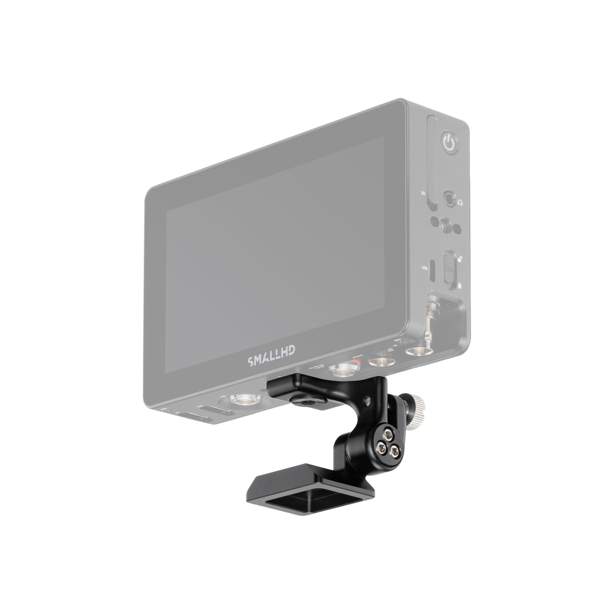 SmallHD Smart 5 Monitor Hinge with ARCA Mount - Durable Aluminum Alloy Bracket for Camera Rig & Video Production Accessories | Perfect for DSLR, Mirrorless & Cinema Camera Setups