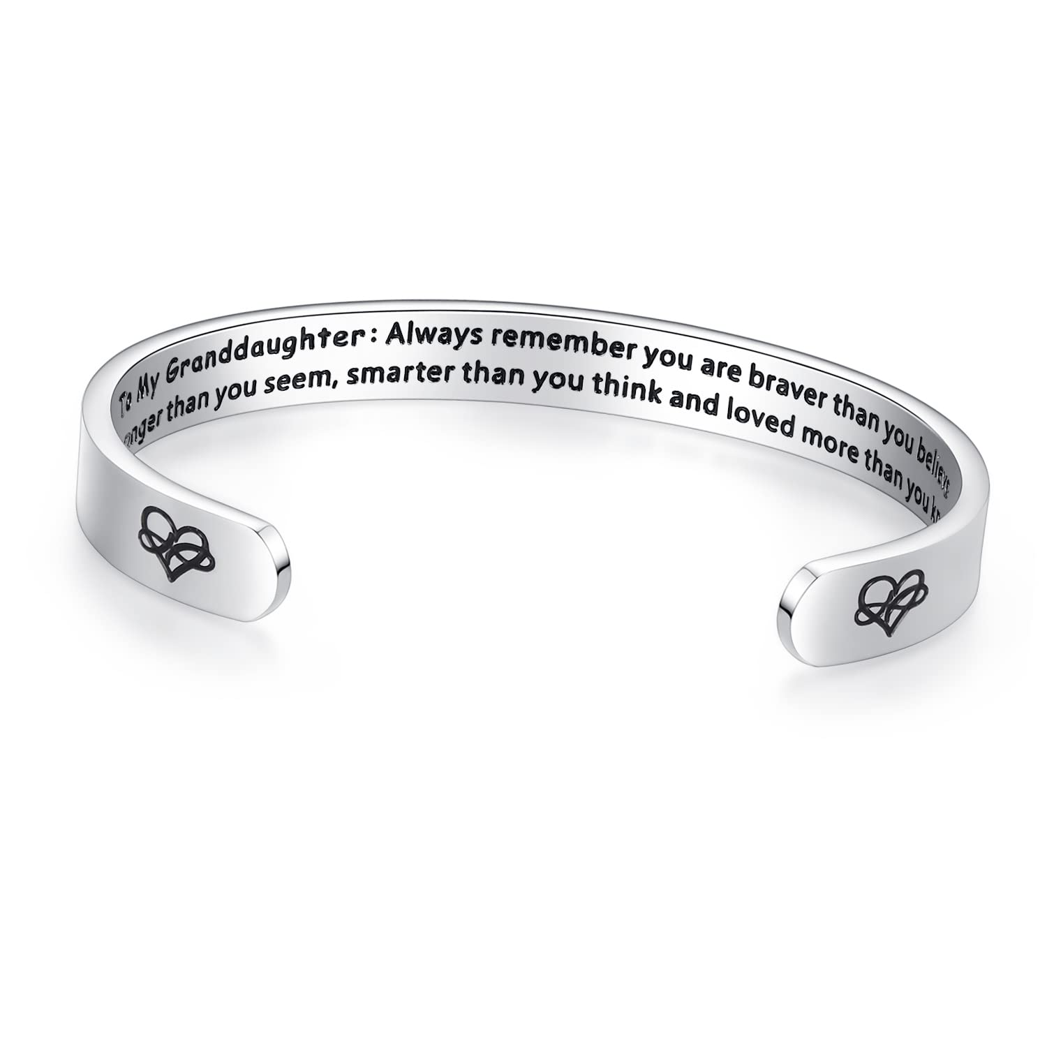 Personalized Cuff Bracelets for Women & Girls - Best Friend Sister Mom Daughter Gift - Custom Name Jewelry for Birthday, Mother's Day, Christmas - Trendy Bangle for Teens, Women, Family Members - Perfect for Everyday Wear & Special Occasions