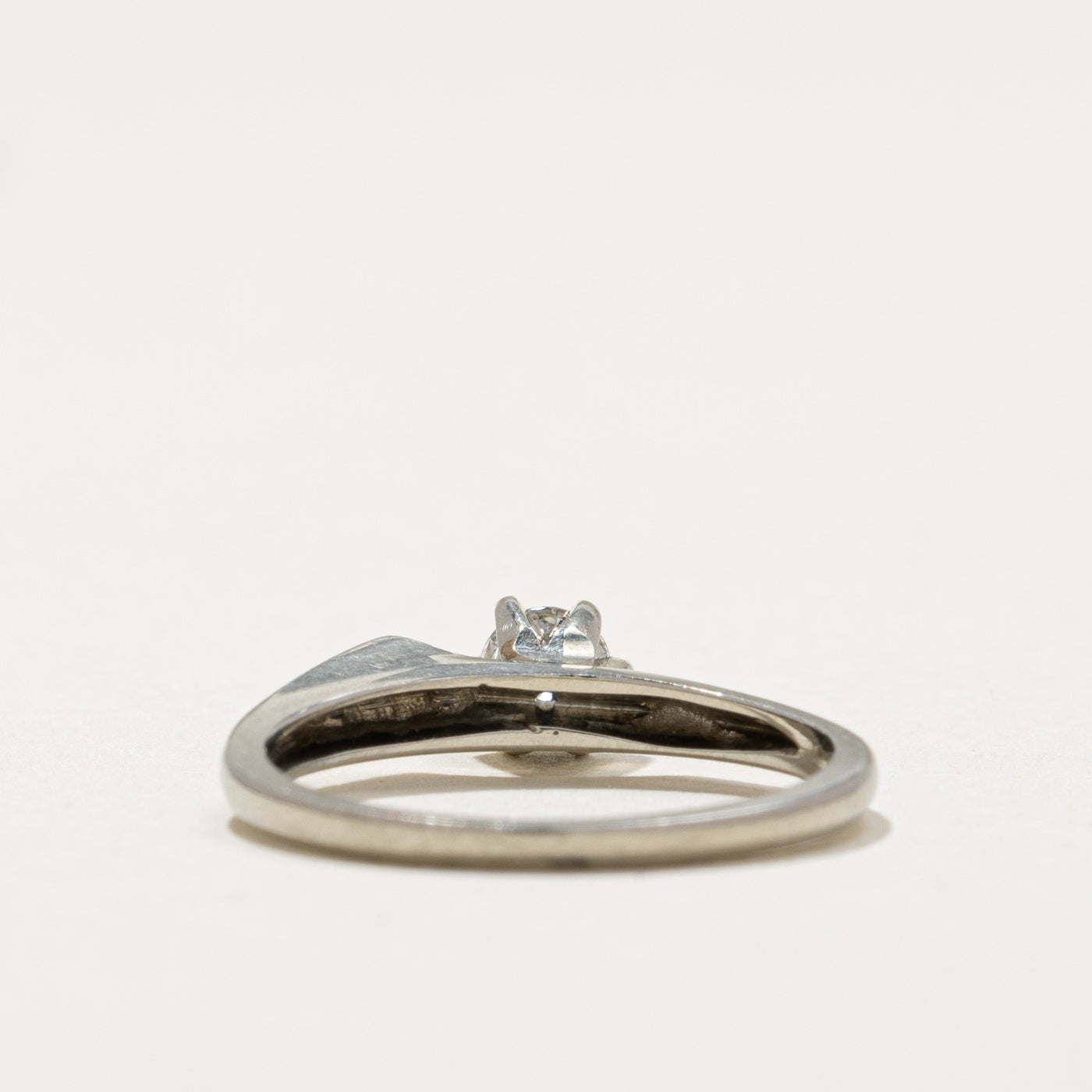 0.24ct Solitaire Diamond Ring in 14K Gold | Size 5.25 | Classic Engagement Wedding Band | Perfect for Proposals, Anniversaries & Special Occasions