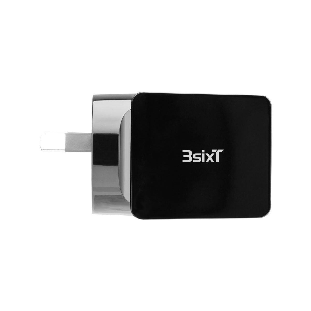 3sixT Qi Wireless Fast Charger & Wall Charger with USB-A QC3.0 3A Fast Charging - Perfect for iPhone, Samsung Galaxy, AirPods & Smartphones at Home, Office & Travel
