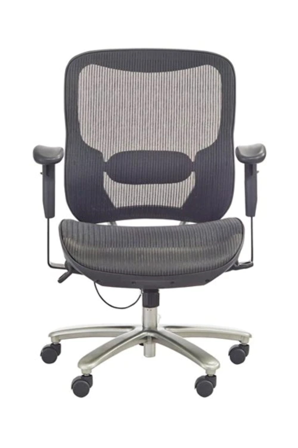 SAFCO Lineage Big & Tall All Mesh Task Chair - Heavy Duty 400 lb Weight Capacity - Ergonomic Office Chair for Large & Tall Users - Perfect for Home Office, Executive Desks & Commercial Workspaces
