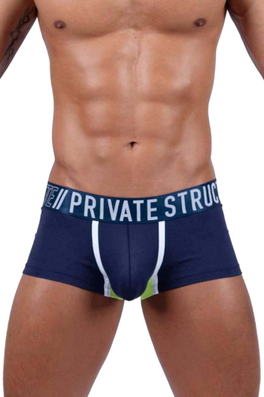Private Structure Athlete Trunk BAUT4389 - Premium Men's Athletic Underwear for Workout & Sports | Comfortable & Breathable for Gym, Running & Active Lifestyle
