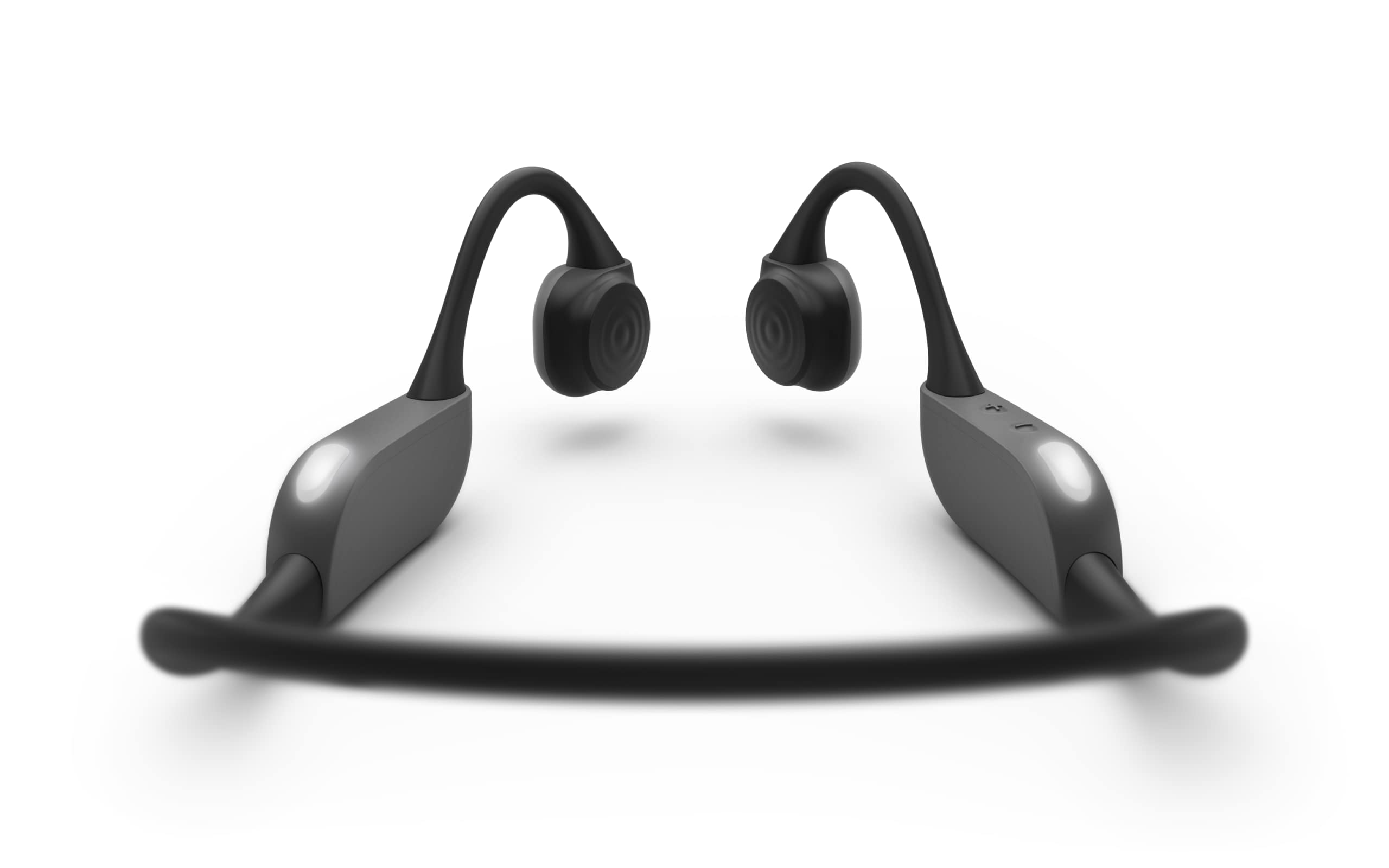 PHILIPS TAA6606BK Bone Conduction Open Ear Wireless Bluetooth Headphones - IP67 Waterproof Sports Earphones with Mic, 9H Playtime & Night Light - Perfect for Running, Cycling, Gym Workouts & Outdoor Activities