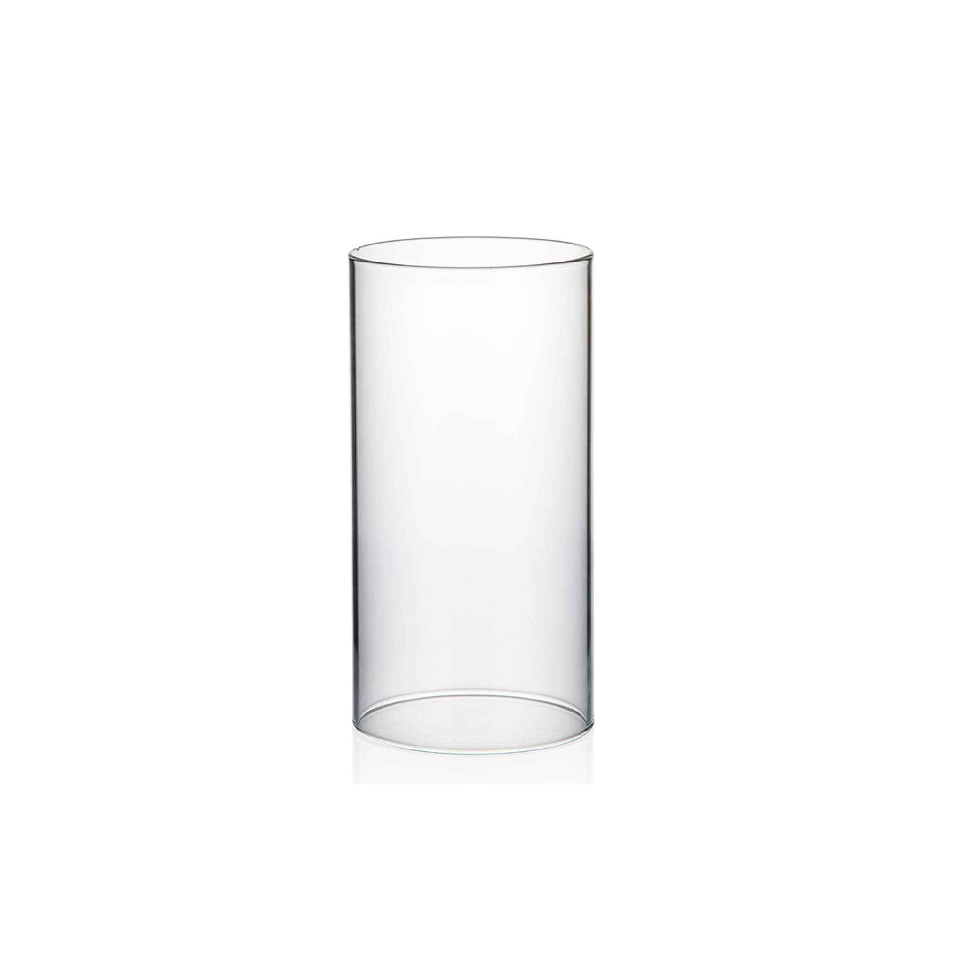 WGVI Clear Glass Hurricane Candle Holder Sleeve - 4