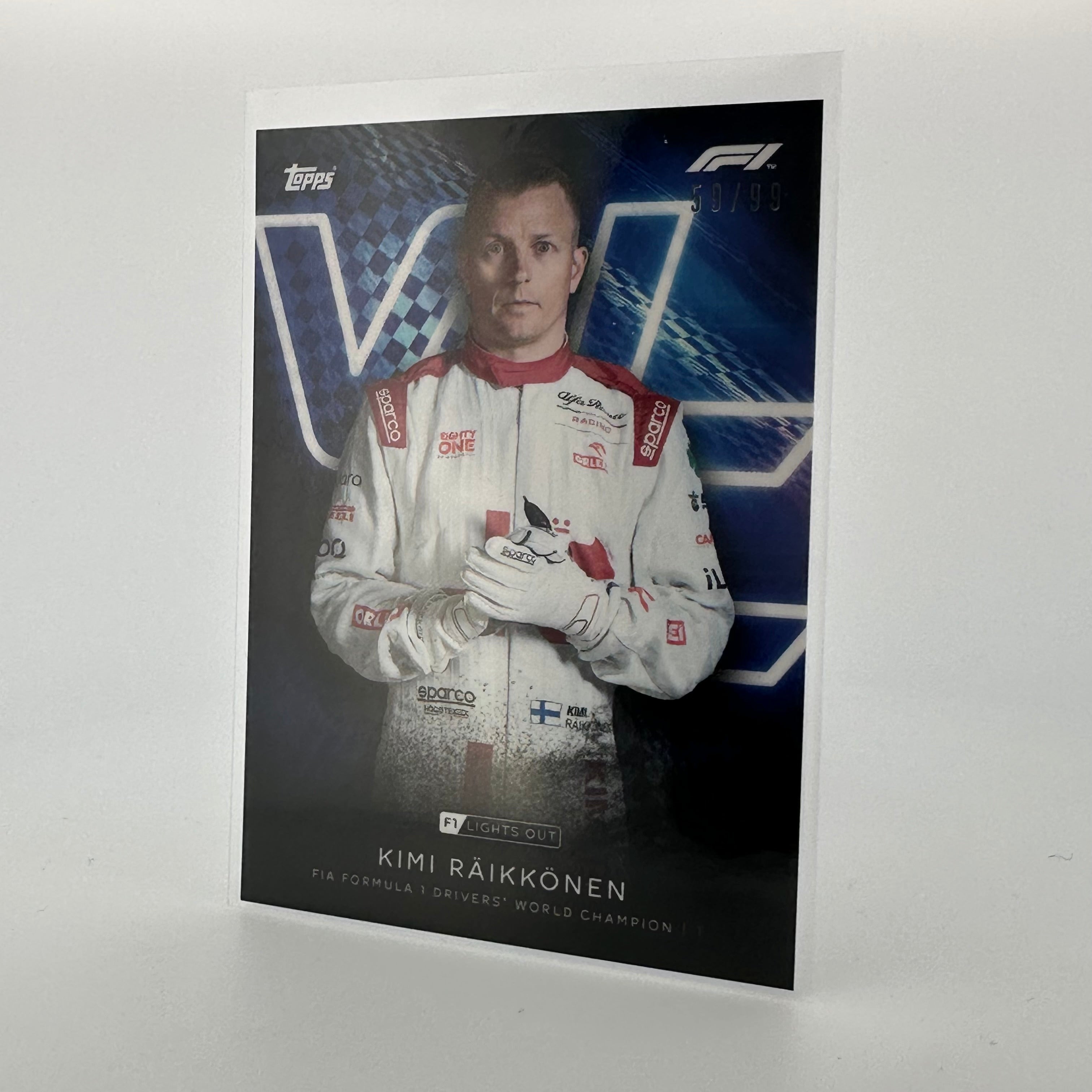 Kimi Raikkonen F1 World Champion 2007 - Official Merchandise & Collectibles for Motorsport Fans | Perfect for Home Decor, Man Cave & Racing Enthusiast Gifts