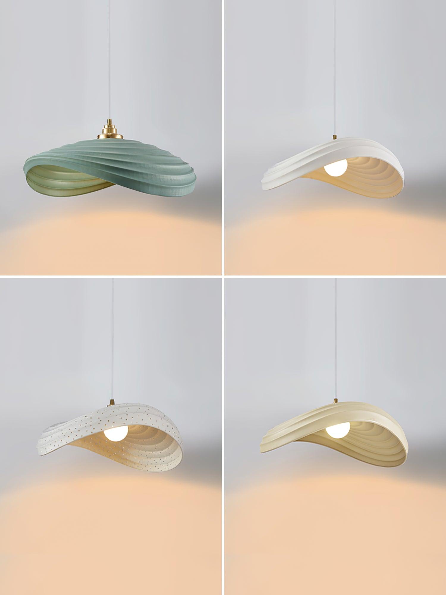 Navicula Modern Pendant Light - Sleek Hanging Ceiling Lamp for Kitchen Island, Dining Room & Bedroom Decor - Energy Efficient LED Lighting Fixture
