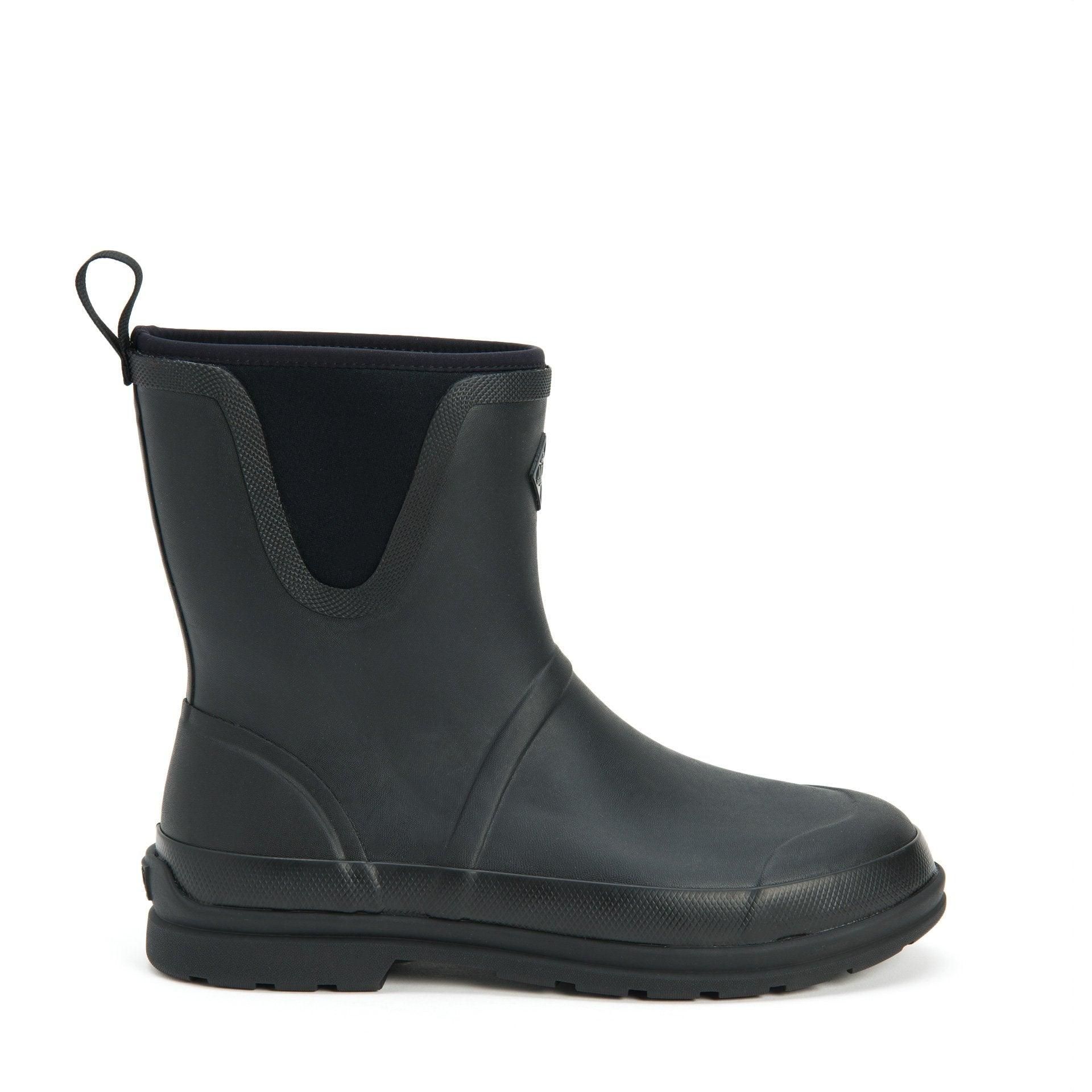 Muck Boot Company Men's Muck Originals Pull-On Mid Boots - Waterproof Rubber Work Boots for Outdoor, Hunting & Farming | Durable & Comfortable Winter Footwear